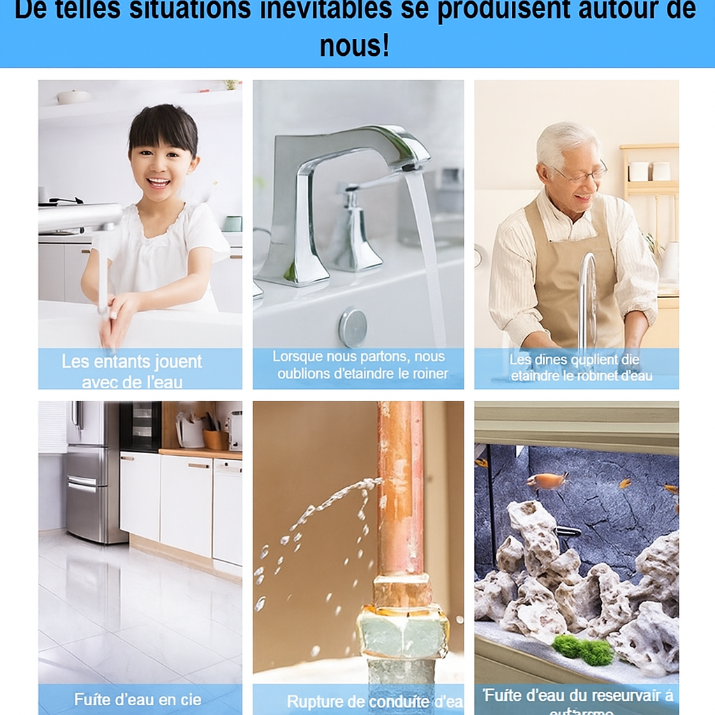 Détecteur intelligent de fuite d'eau