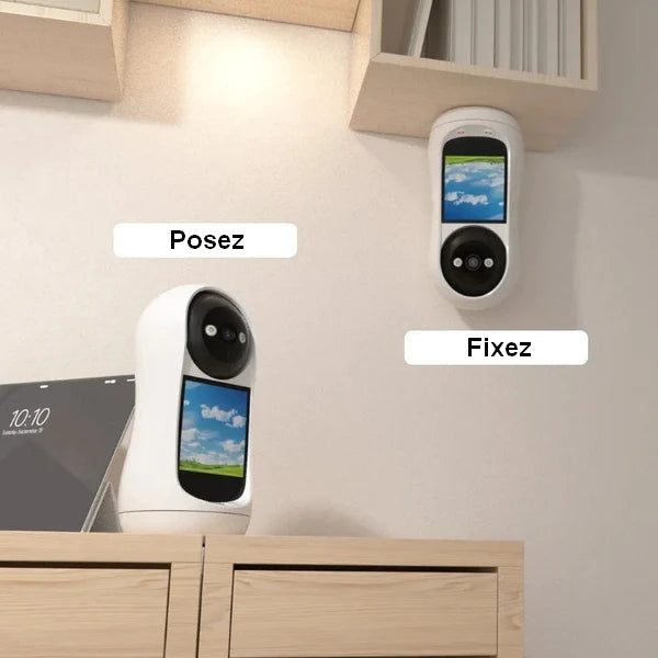 Caméra D'appel Vidéo Bidirectionnelle HD