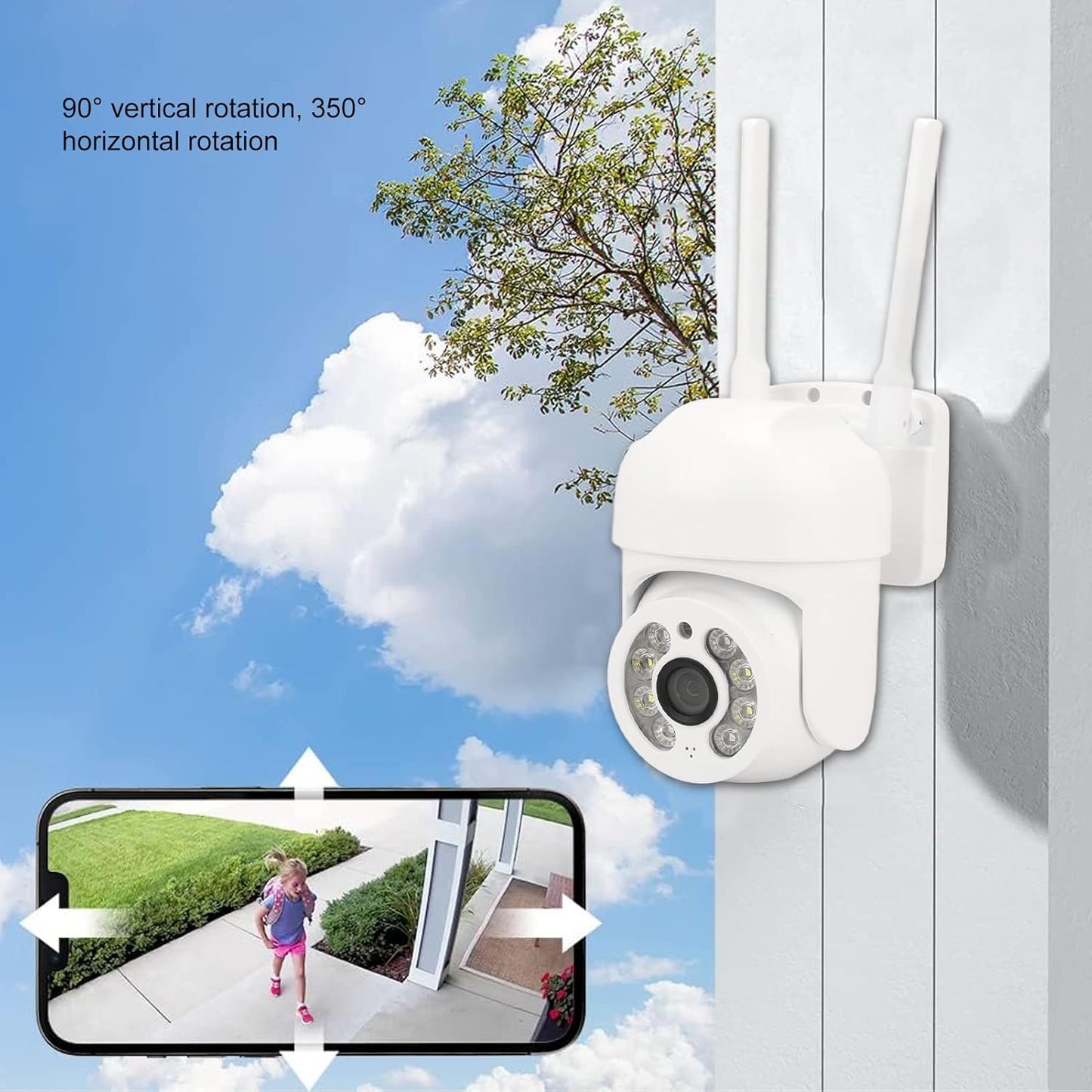 Camera 3 Mp  Waterproof extérieur