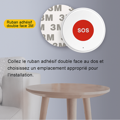 Bouton d'appel d'urgence SOS