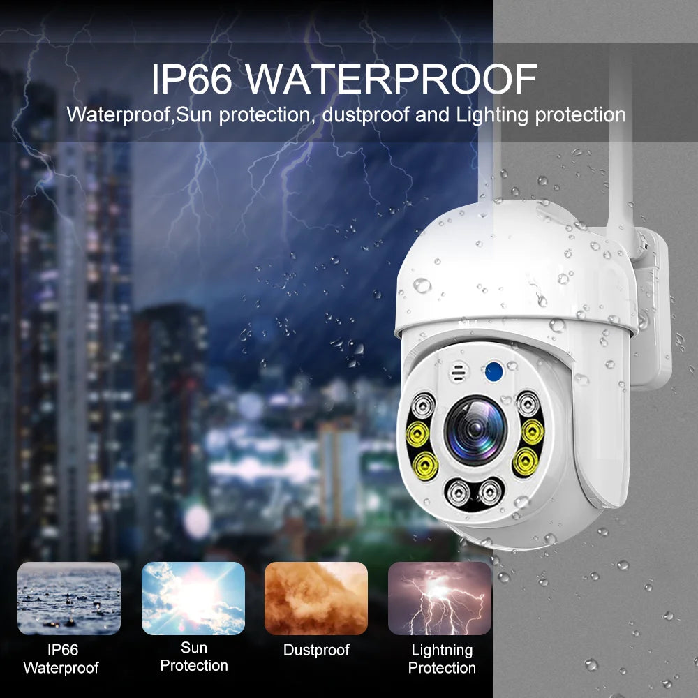 Camera 3 Mp ou 4 Mp  IP66 Waterproof Dual-band