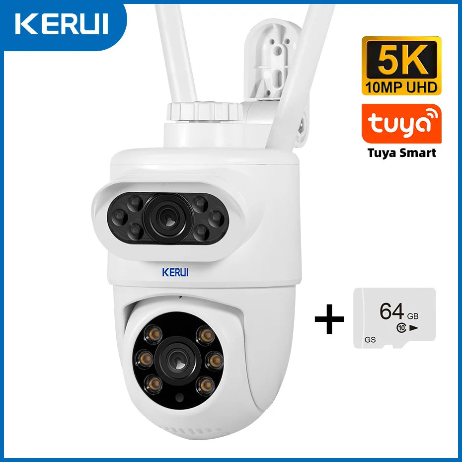 Camera 5MP Extérieur orientable à distance vison nocturne 20 Mètres