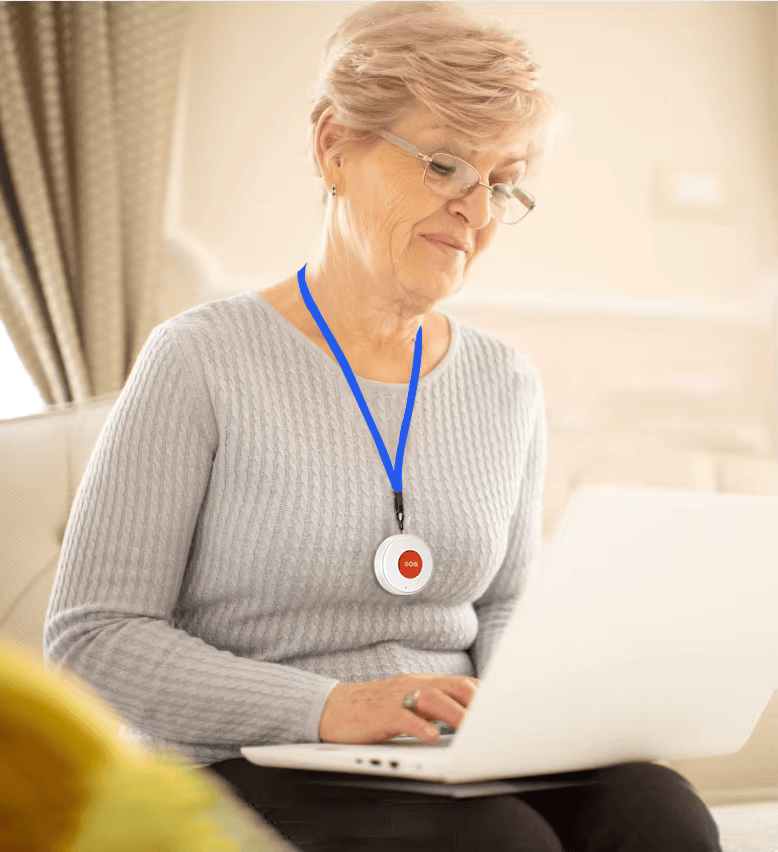 Bouton d'appel d'urgence SOS