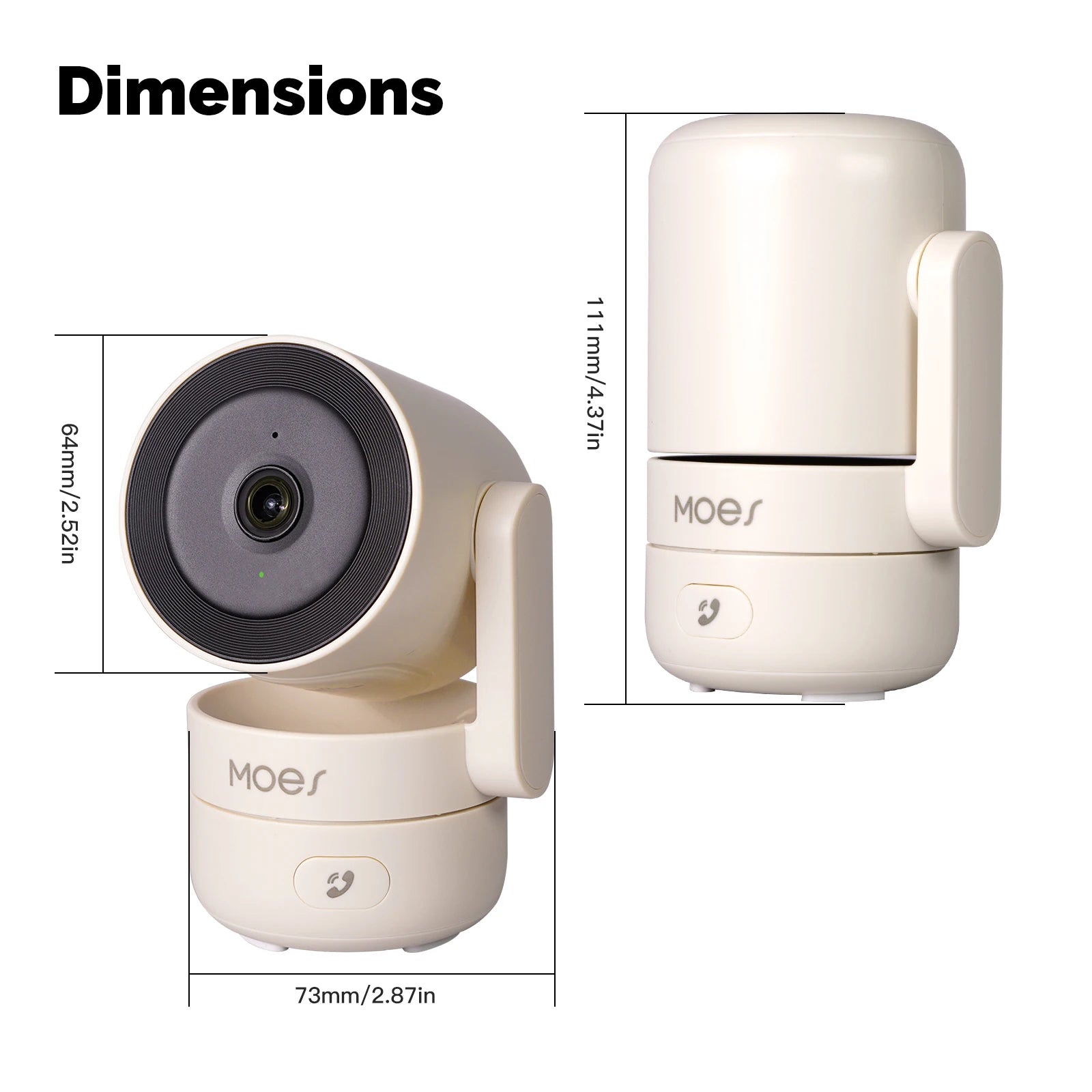 Camera de surveillance intérieur de 4 Mp