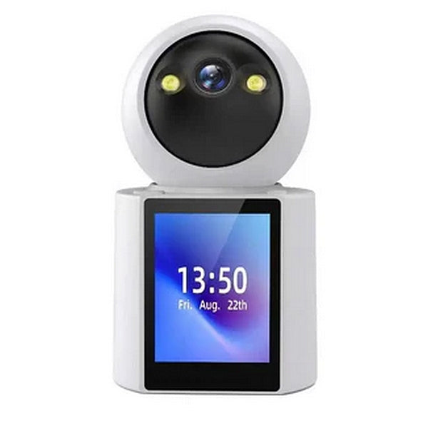 Caméra à double écran : appel en un clic