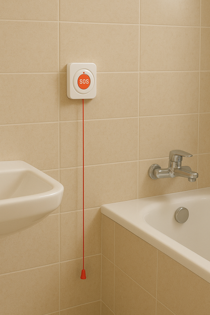 Tirette d'urgence S.O.S. avec bouton